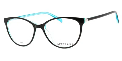Adensco Ad 234 0el9 Women's Glasses Black Size 52 - Free Lenses - Blue Light Block Available
