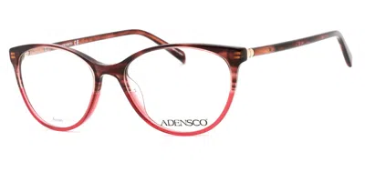 Adensco Ad 234 Women's Glasses, Pink, Size 52 In Gradient Brown Pink Tortoise