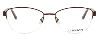 Adensco Ad 235 Women's Glasses, Burgundy, Size 53