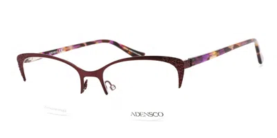 Adensco Ad 241 Women's Glasses, Purple, Size 52