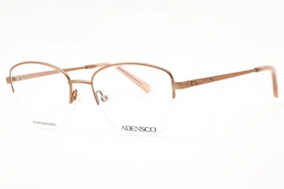 Adensco Ad 252 00y8 00 Matte Rose Gold 51mm In Brown