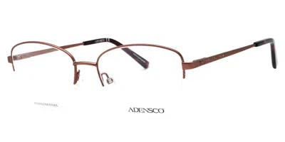 Adensco Ad 252 0oih Women's Glasses Burgundy Size 53 - Free Lenses - Blue Light Block Available