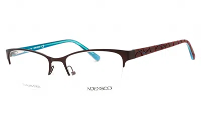 Adensco Ad221 Eyeglasses In Brown