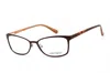Adensco Rectangle-frame Glasses In Brown