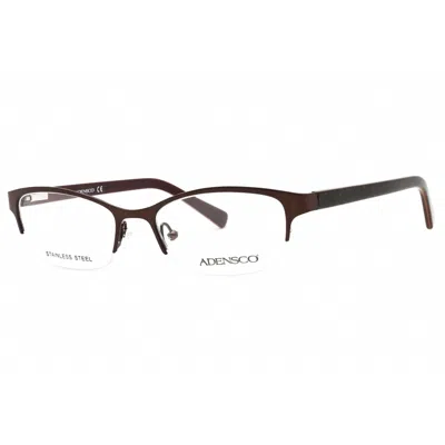 Adensco Ladies Brown Rectangular Eyeglass Frames Ad200