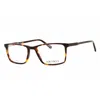 Adensco Men's Black Rectangular Eyeglass Frames Ad133