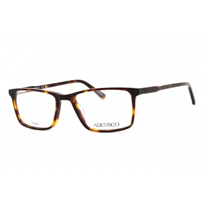 Adensco Men's Black Rectangular Eyeglass Frames Ad133