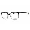 Adensco Men's Black Rectangular Eyeglass Frames Ad144