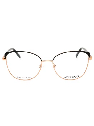 Adensco Metal Cat Eye Women's Eyeglasses - Ad 253 Style In Brown