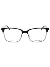 Adensco Metal Rectangular Men's Eyeglasses - Ad 144 Style In Black