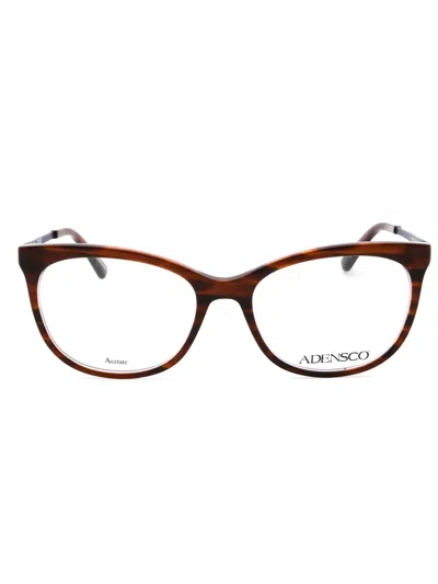 Adensco Oval Women's Eyeglasses In Brown