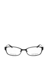 Adensco Ladies Black Rectangular Eyeglass Frames Ad207 In Black