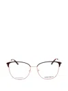 Adensco Rectangle-frame Glasses In Black