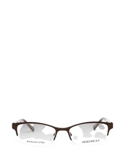 Adensco Rectangle-frame Glasses In Pink