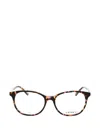 Adensco Round-frame Glasses In Multi