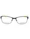 Adensco Sleek Rectangular Mini Eyeglasses For Women In Black