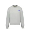Ader Error 01 Trs Tag Sweatshirt - Cotton - Grey In Grey