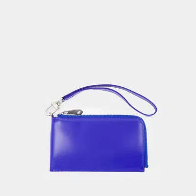 Ader Error 01 Trs Tag Wallet In Blue