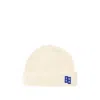 Ader Error 03 Beanie - Wool - White In Neutrals