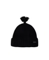 Ader Error Black Pom-pom Beanie In Black