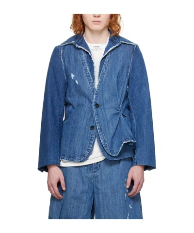 Ader Error Alviat Suit Coat In Blue