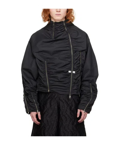 Ader Error Aploe Zipper Jacket In Black