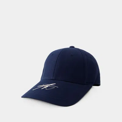 Ader Error Baseball Cap In Blue