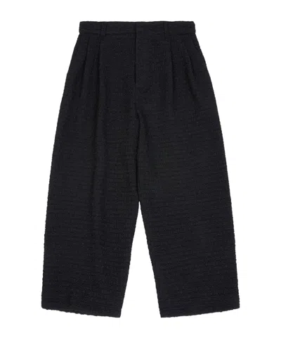 Ader Error Belt-loop Casual Pants In Black