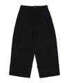 Ader Error Belt-loop Casual Pants In Black