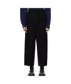 Ader Error Belt-loop Casual Pants In Black