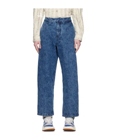Ader Error Blue Drush Jeans