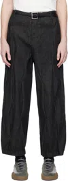 Ader Error Jeans With Belt Loops In Black
