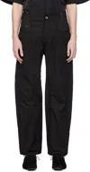 Ader Error Belt Loops Slacks In Black
