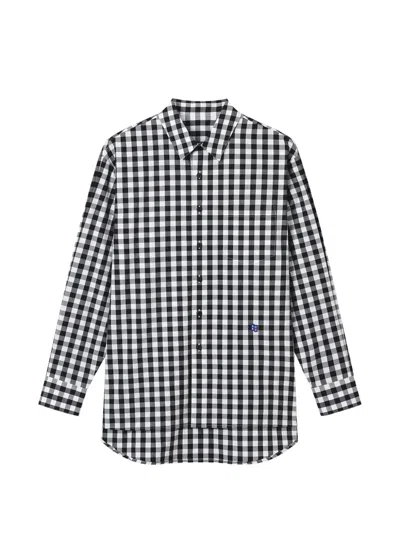 Ader Error 格纹胸袋衬衫 In Black