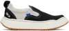 Ader Error Paneled Slip-on Sneakers In Noir