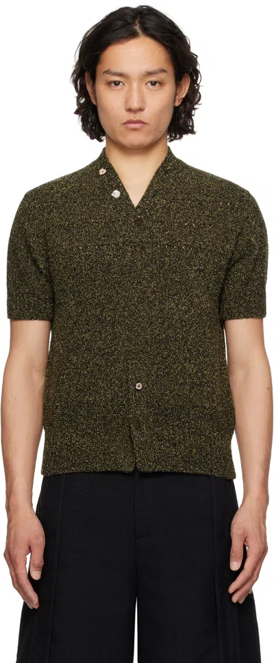 Ader Error Black & Green 0502 Sweater