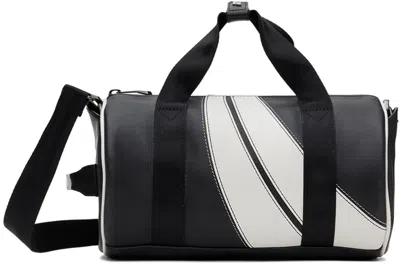 Ader Error Black & White Bashar Bag In Noir