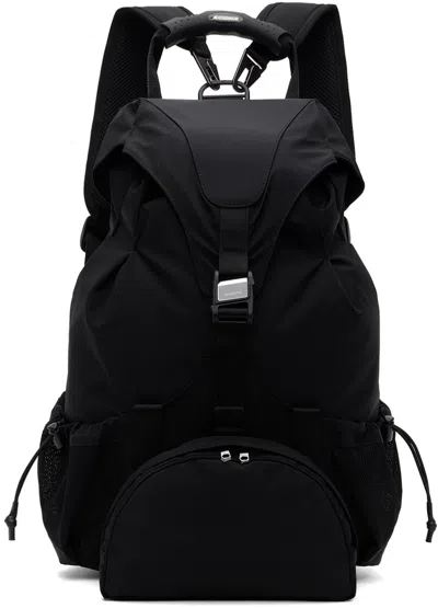 Ader Error Black Badin Backpack In Noir
