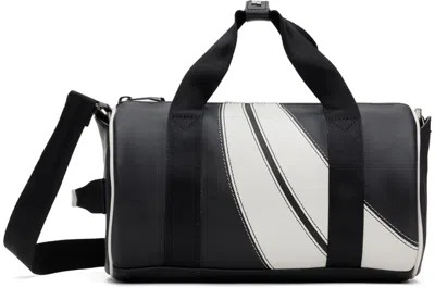 Ader Error Black Bashar Duffle Bag In Noir