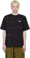 Ader Error Black Bertic T-shirt In Black