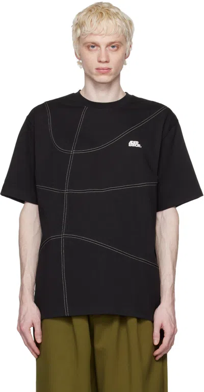 Ader Error Black Bertic T-shirt