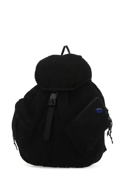 ADER ERROR BLACK BOUCLE BACKPACK