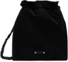 Ader Error Black Braided Bag In Black