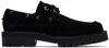Ader Error Black Curve Bs01 Derbys In Noir