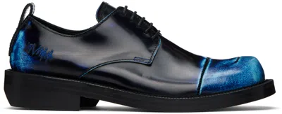 Ader Error Black Curve Db02 Oxfords In Multi