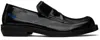 Ader Error Black Curve Lf00 Loafers In Black