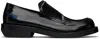 Ader Error Black Curve Lf00 Loafers In Black