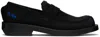 Ader Error Black Curve Lf01 Loafers In Black