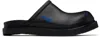 Ader Error Black Curve Sabot 02 Slip-on Loafers In Black