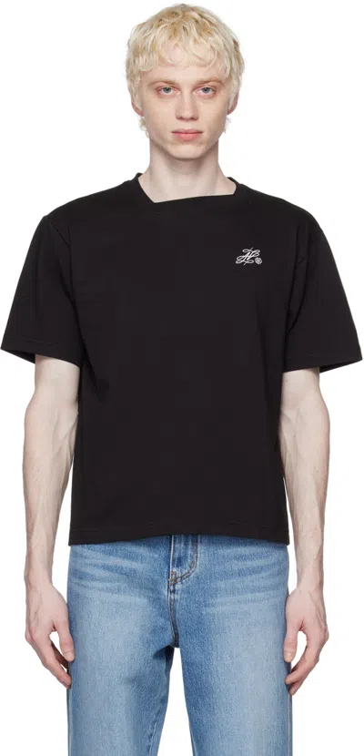 Ader Error Black Dancy T-shirt